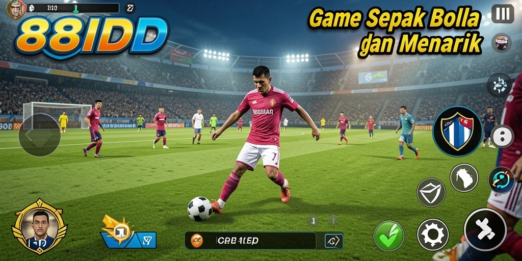 Tampilan Gameplay Sepak Bola yang Mengasyikkan dari 88ID