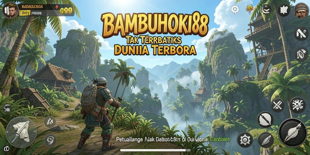 Tampilan gameplay menakjubkan dari dunia terbuka BAMBUHOKI88.