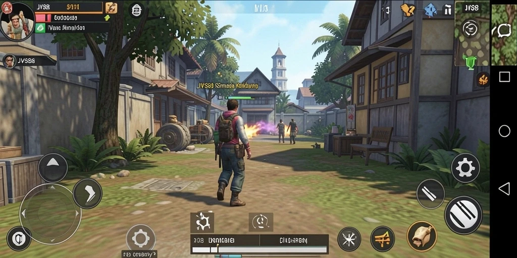 Tampilan gameplay JVS88 yang menakjubkan di dunia simulasi.
