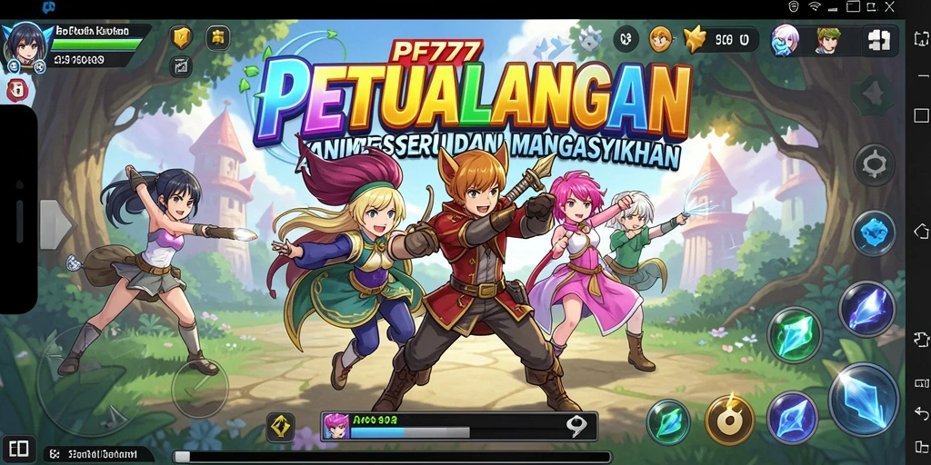 Gameplay menarik dari PF777 dalam dunia Anime.