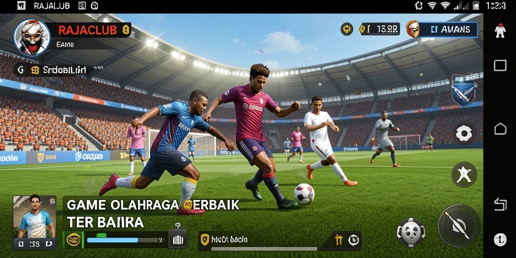 Tampilan gameplay RAJACLUB yang seru dan menantang.