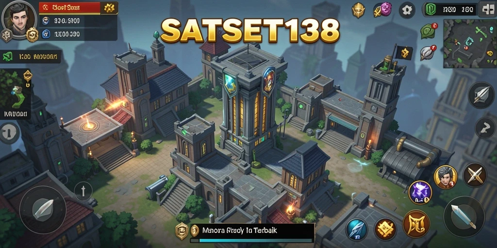 Gameplay SATSET138 yang mendebarkan dalam Tower Defense.