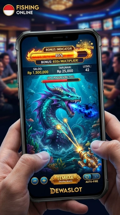 Screenshot dari proses unduh aplikasi di platform dewaslot yang sederhana.
